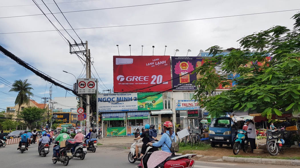 Pano GREE tại giao lộ trung tâm thành phố